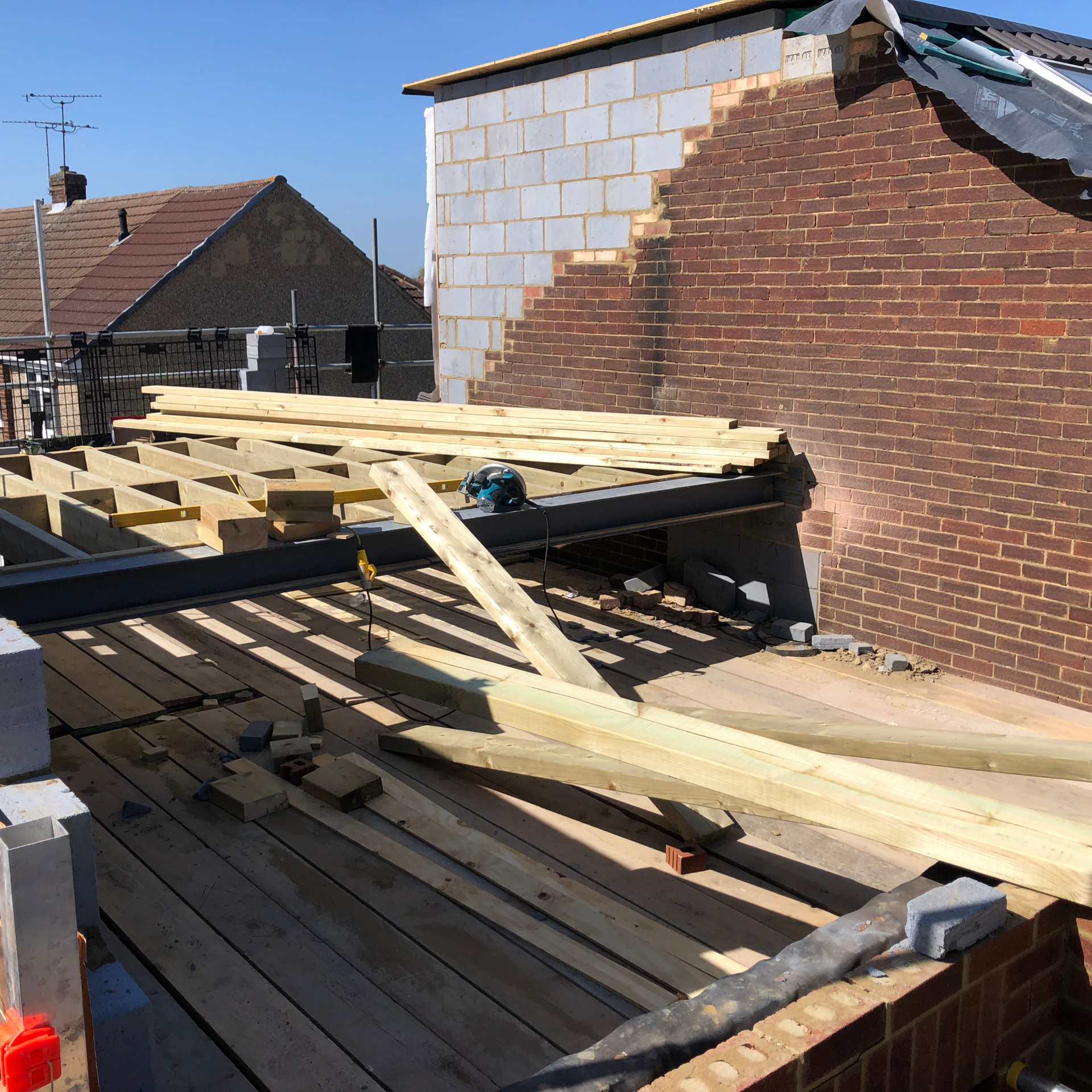 Stratford, London – Kitchen extension and Loft Conversion